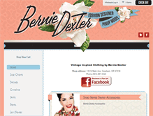 Tablet Screenshot of berniedexter.com